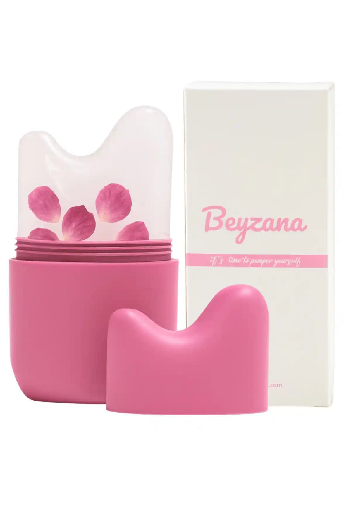 BEYZANA Buz Küpü Gua Sha ile Cilt Sıkılaştırıcı ve Yaşlanma Karşıtı Bakım