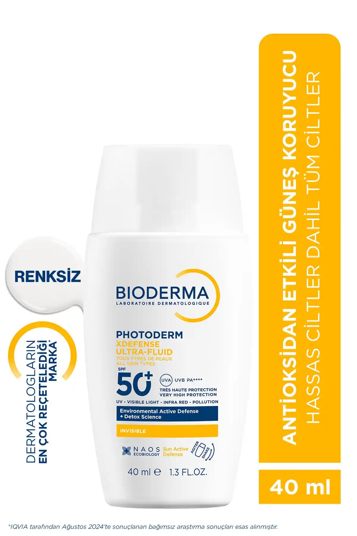 Bioderma Photoderm XDefense SPF50+ Güneş Koruyucu: Hassas Ciltler İçin Yüksek Koruma