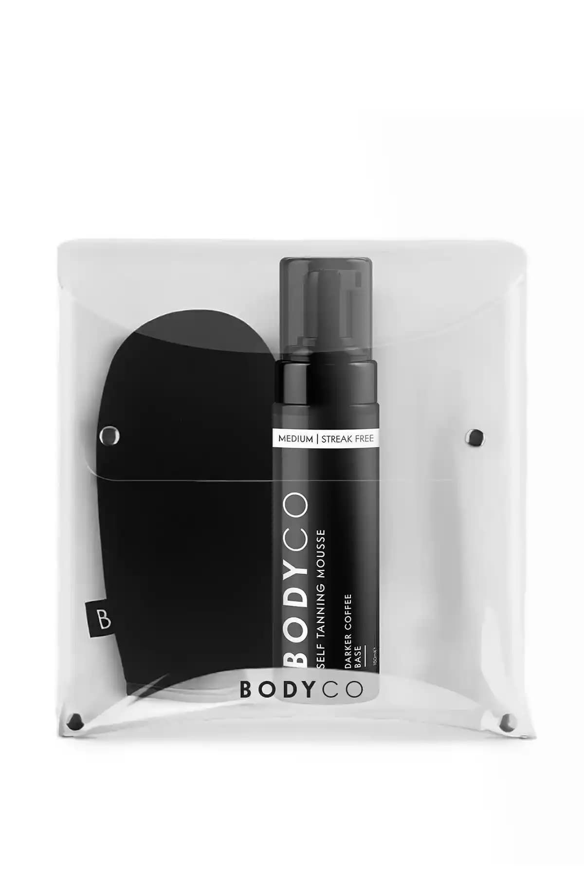 Bodyco Güneşsiz Bronzlaştıcı Köpük Uygulama Eldiveni ile Doğal ve Eşit Bronzluk Sağlama