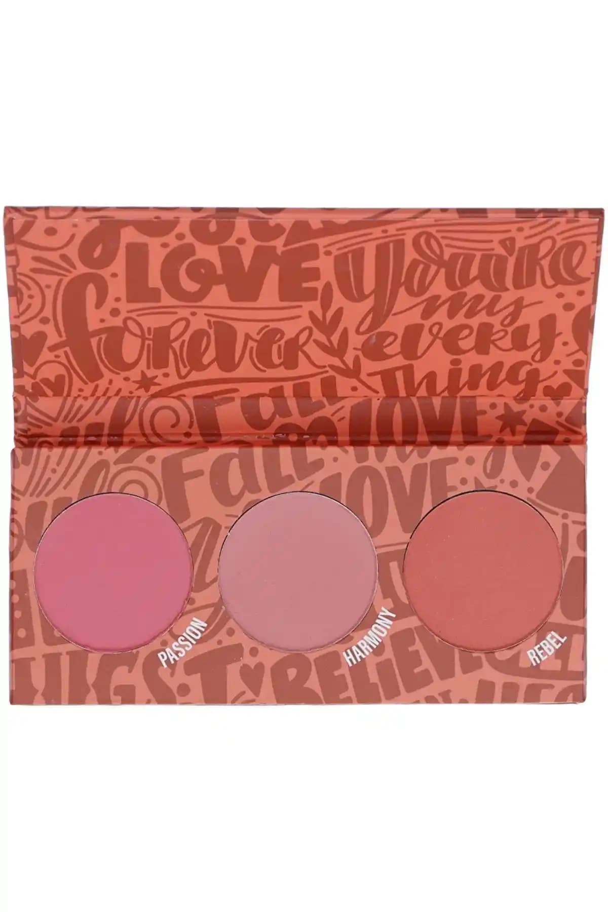 Brooklyn Fall In Love Allık Paleti: Çok Yönlü ve Kalıcı Makyaj İçin Uygun Seçenek