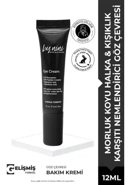 By Nini Tranexamic Acid ve Glutatyon İçeren Göz Çevresi Kremi Değerlendirmesi ve Kullanım İpuçları