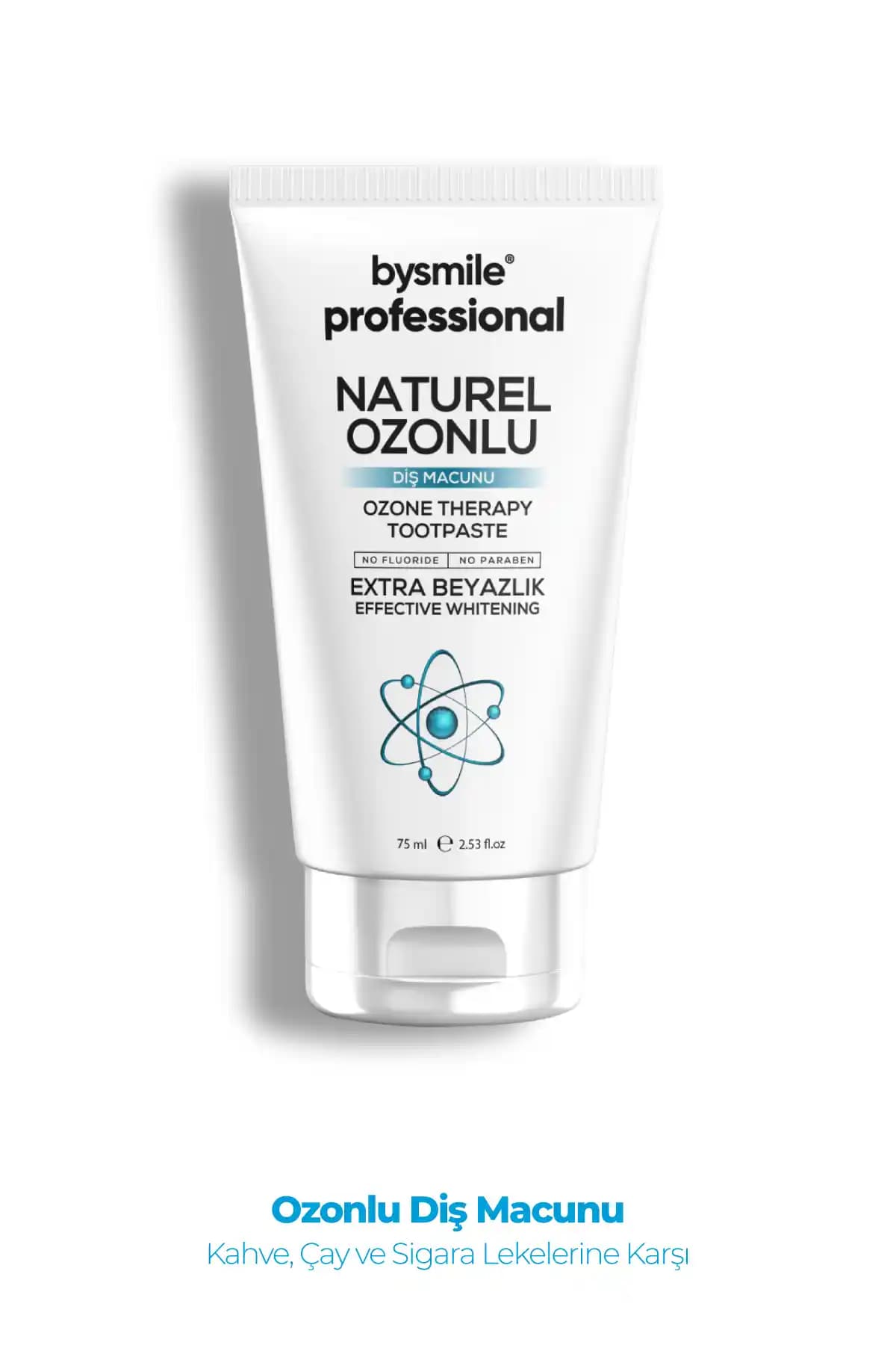 BySmile Profesyonel Ozonlu Diş Macunu: Beyazlatıcı ve Doğal İçerikli Güvenilir Diş Bakım Ürünü
