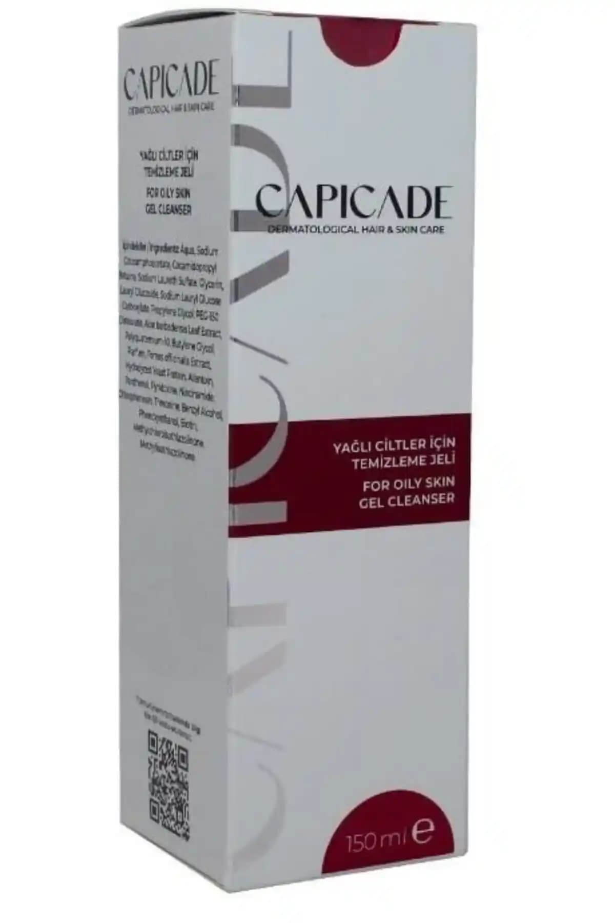 Capicade Temizleme Jeli: Yağlı ve Hassas Ciltler İçin Güvenilir Temizlik Çözümü