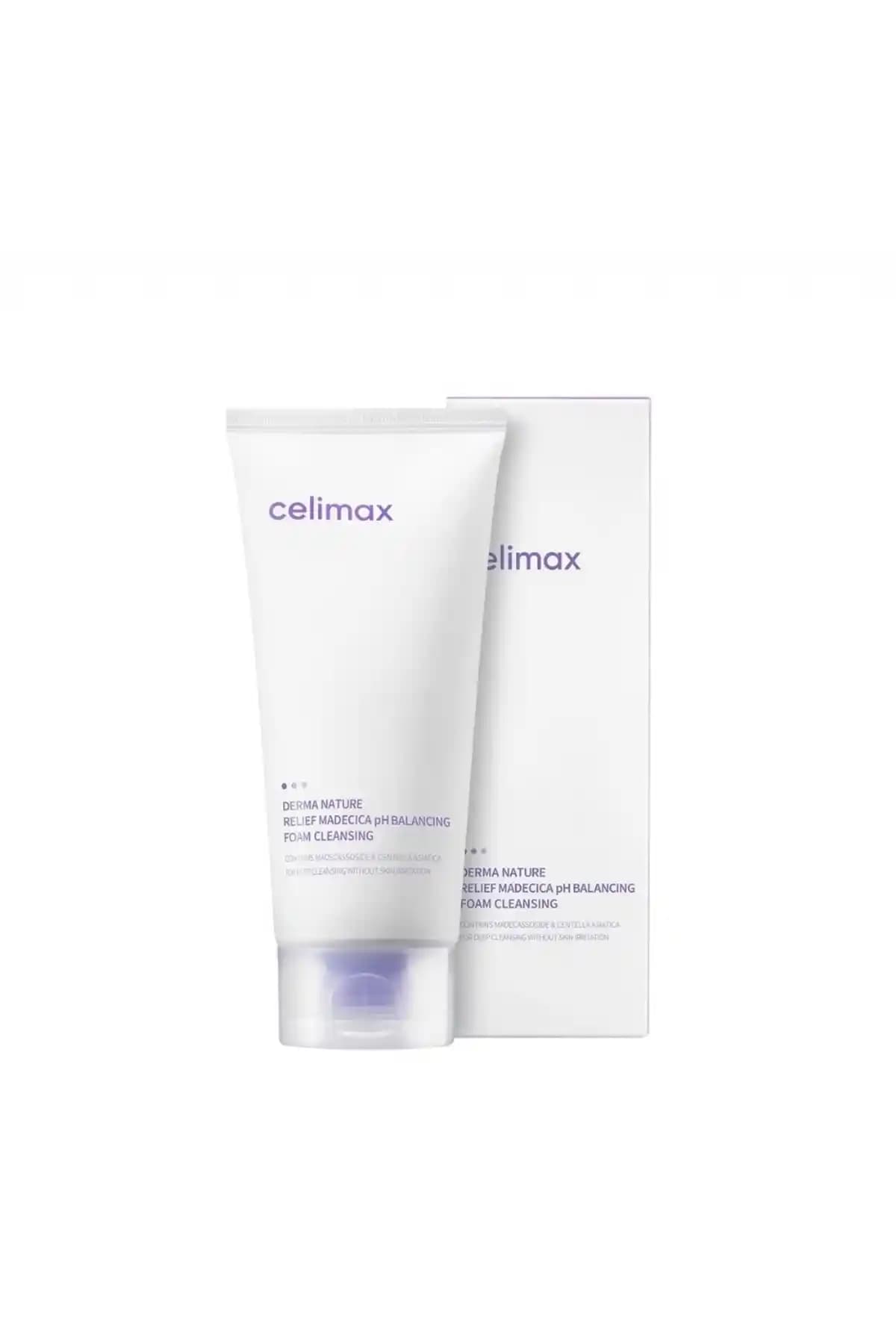 Celimax RELIEF MADECICA pH Dengeleyici Köpük Temizleyici Hassas Ciltler İçin Uygun