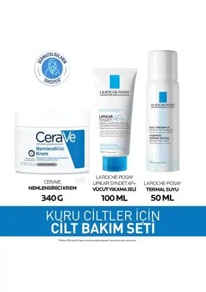 CeraVe Kuru Ciltler İçin Nemlendirici ve Yatıştırıcı Seti İncelemesi