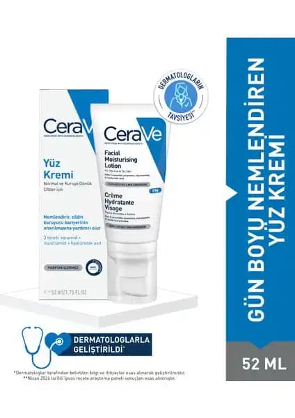 CeraVe Nemlendirici Yüz Kremi: Kuru ve Hassas Ciltler İçin Etkili Çözüm