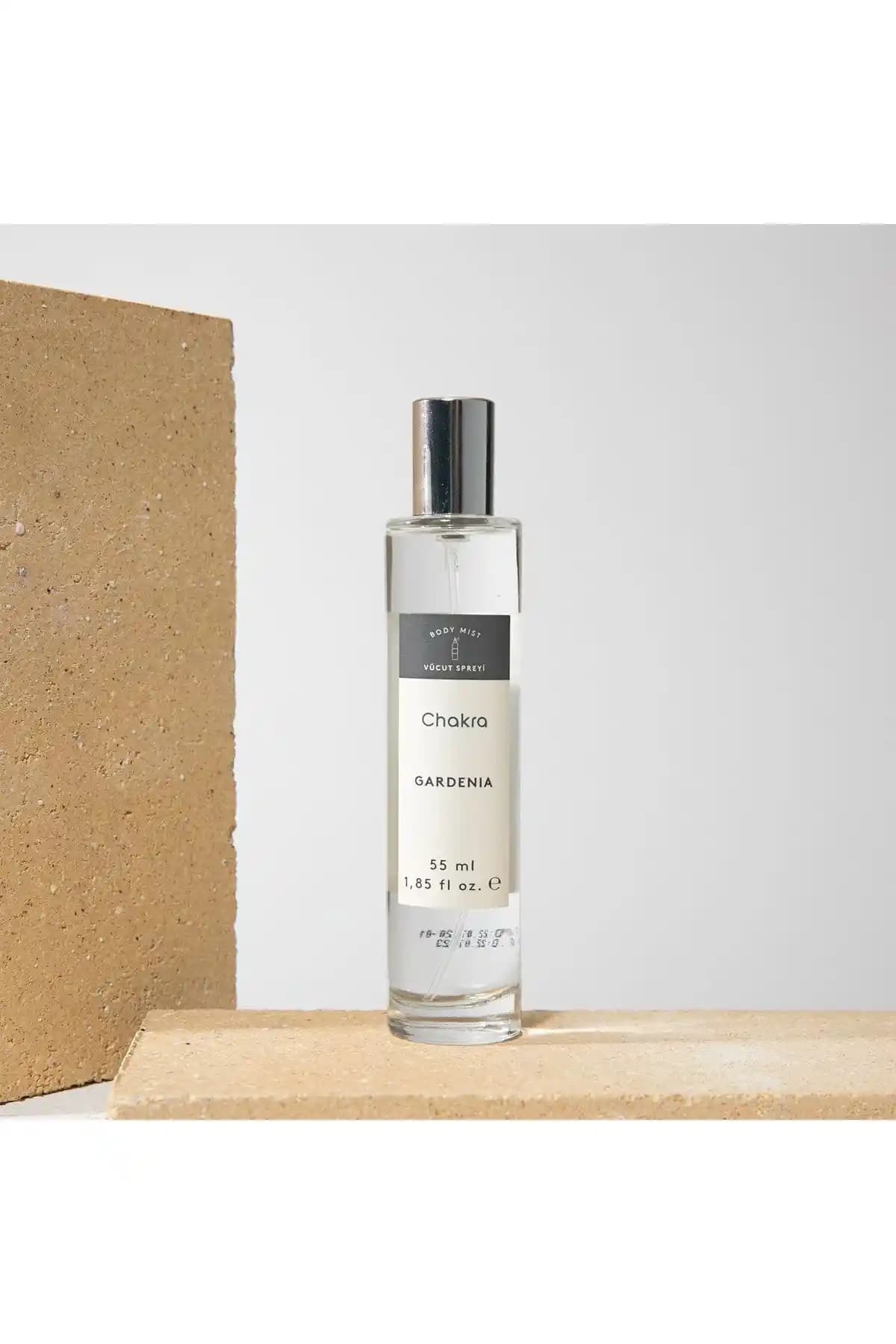 Chakra Gardenia Vücut Spreyi 55 ml Doğal Çiçek Esintisi ile Günlük Ferahlık