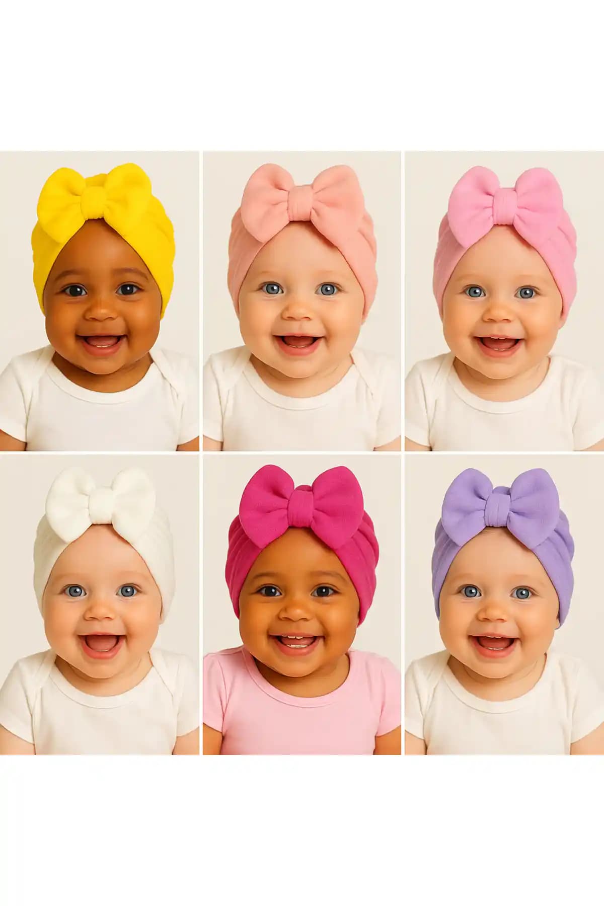 Cherub Baby Çift Kat Fiyonklu Bebek Bonesi Şık ve Konforlu Tasarım Özellikleri