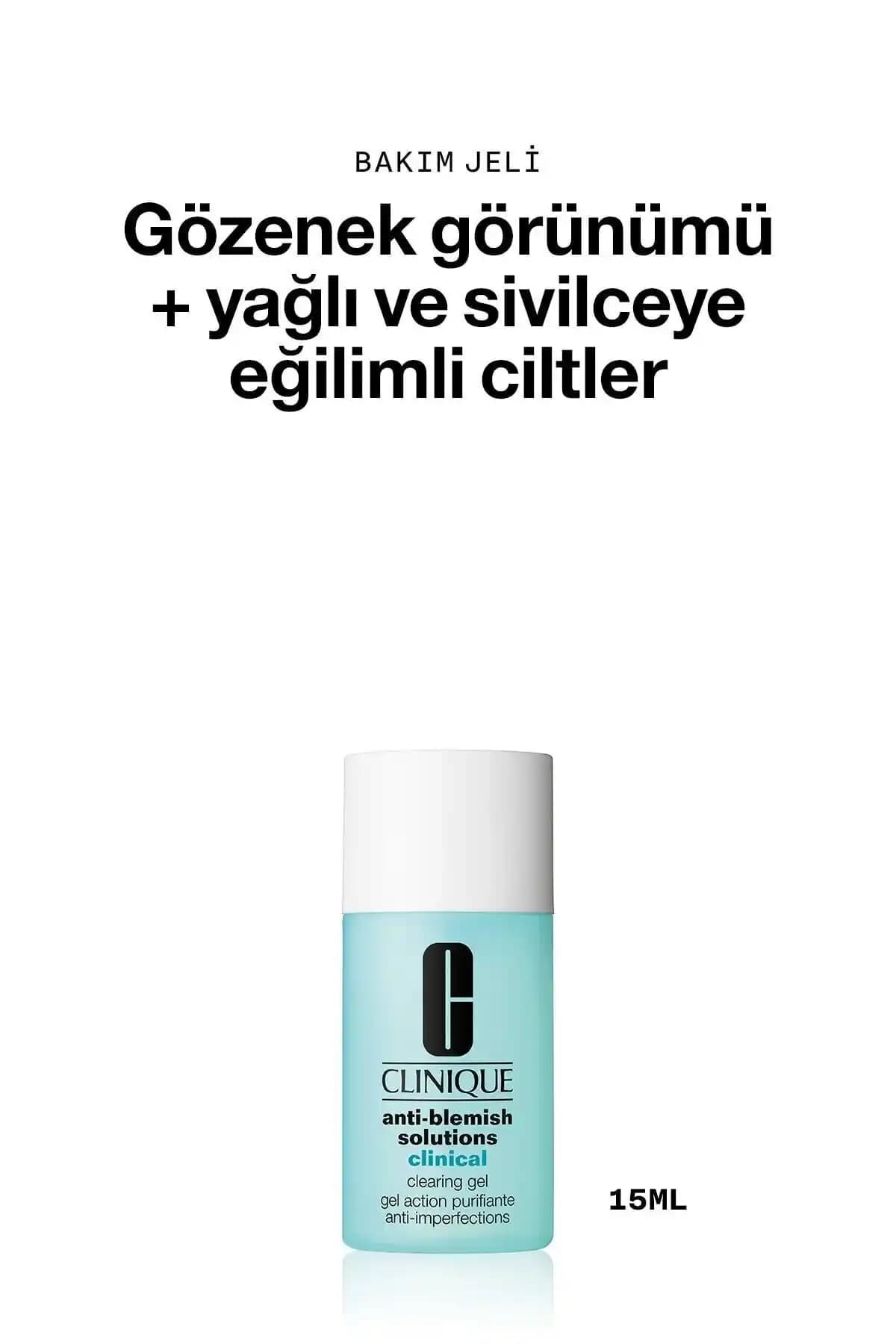 Clinique Anti-Blemish Solutions Siyah Nokta ve Sivilce Azaltıcı Bakım Jeli İncelemesi