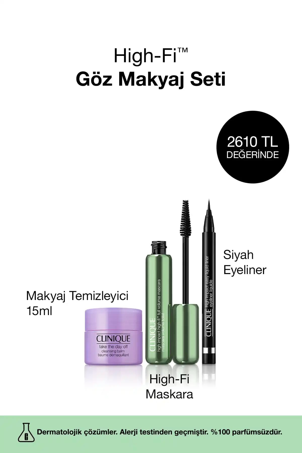 Clinique High-Fi Göz Makyaj Seti ile Günlük ve Özel Gün Göz Makyajı Deneyimi