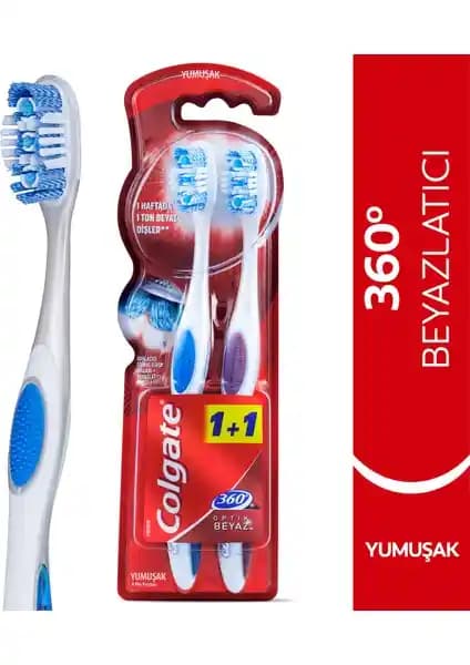 Colgate 360°Optik Beyaz Soft 1+1 Diş Fırçası İncelemesi ve Kullanıcı Yorumları