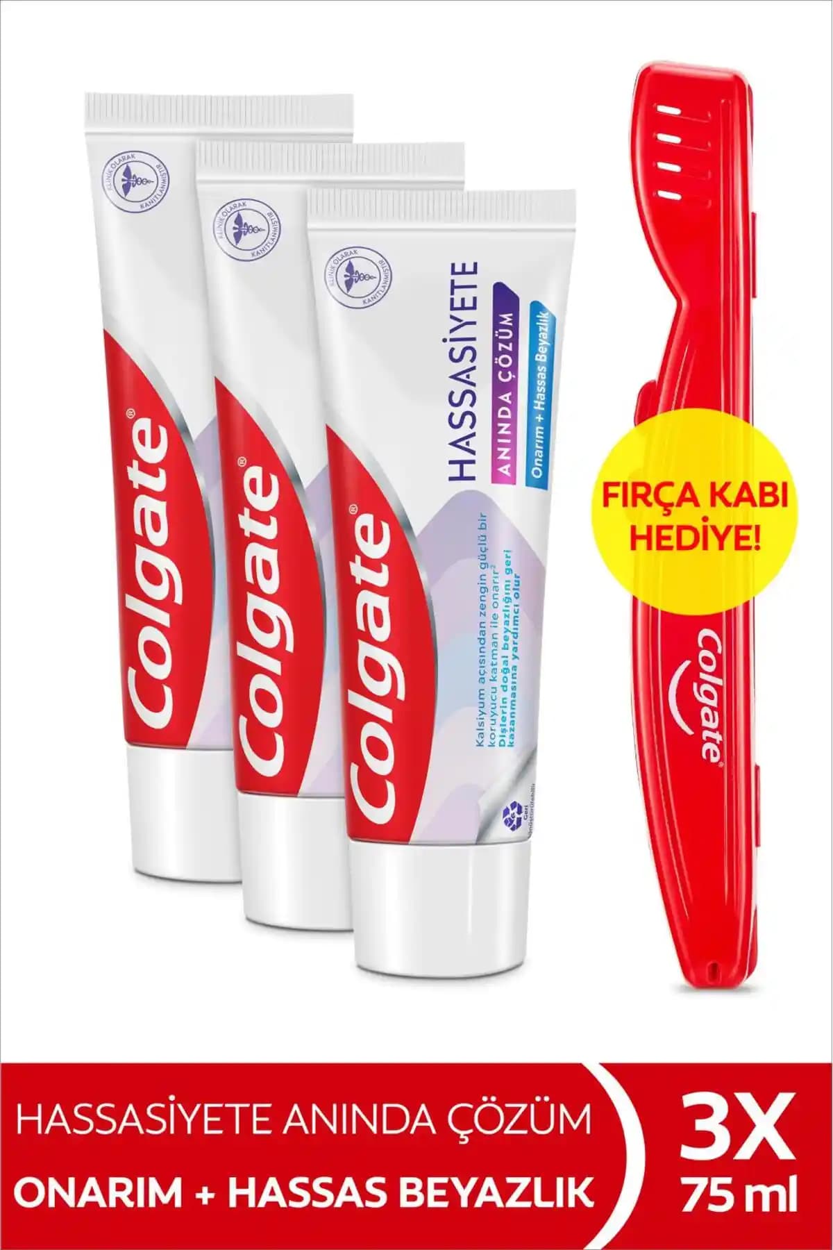 Colgate Hassasiyete Anında Çözüm: Diş Sağlığınızı Koruyan Güçlü ve Güvenilir Diş Macunu
