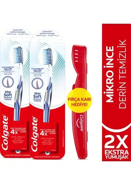 Colgate Mikro İnce Gelişmiş Ekstra Yuşak Diş Fırçası Hassas Dişler İçin Güvenilir Temizlik Çözümü