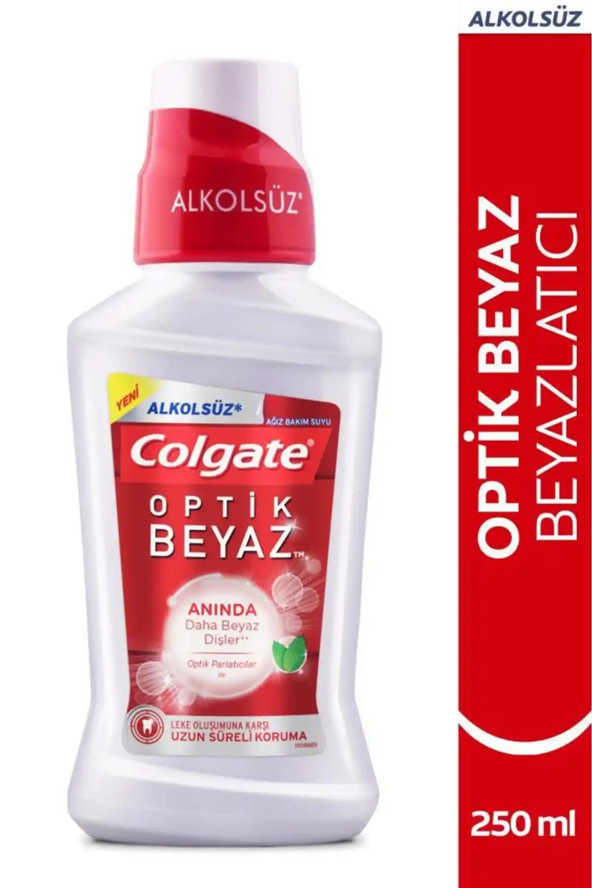 Colgate Optic White Beyazlatıcı Ağız Bakım Suyu: Günlük Kullanım İçin Ferahlatıcı ve Etkili Çözüm