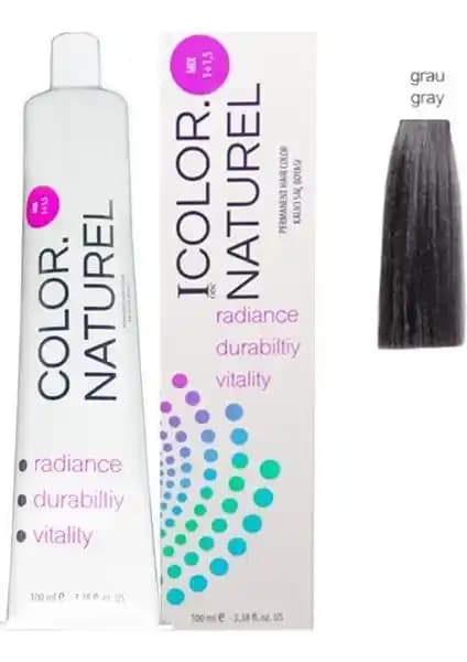 Color Naturel Gri Saç Boyası Mix Kalıcı ve Doğal Renkler İçin Uygun Bir Seçenektir