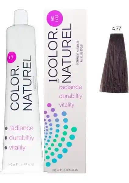 Color Naturel Saç Boyası 4.77 Acı Çikolata: Doğal ve Kalıcı Renkler İçin Profesyonel Seçenek