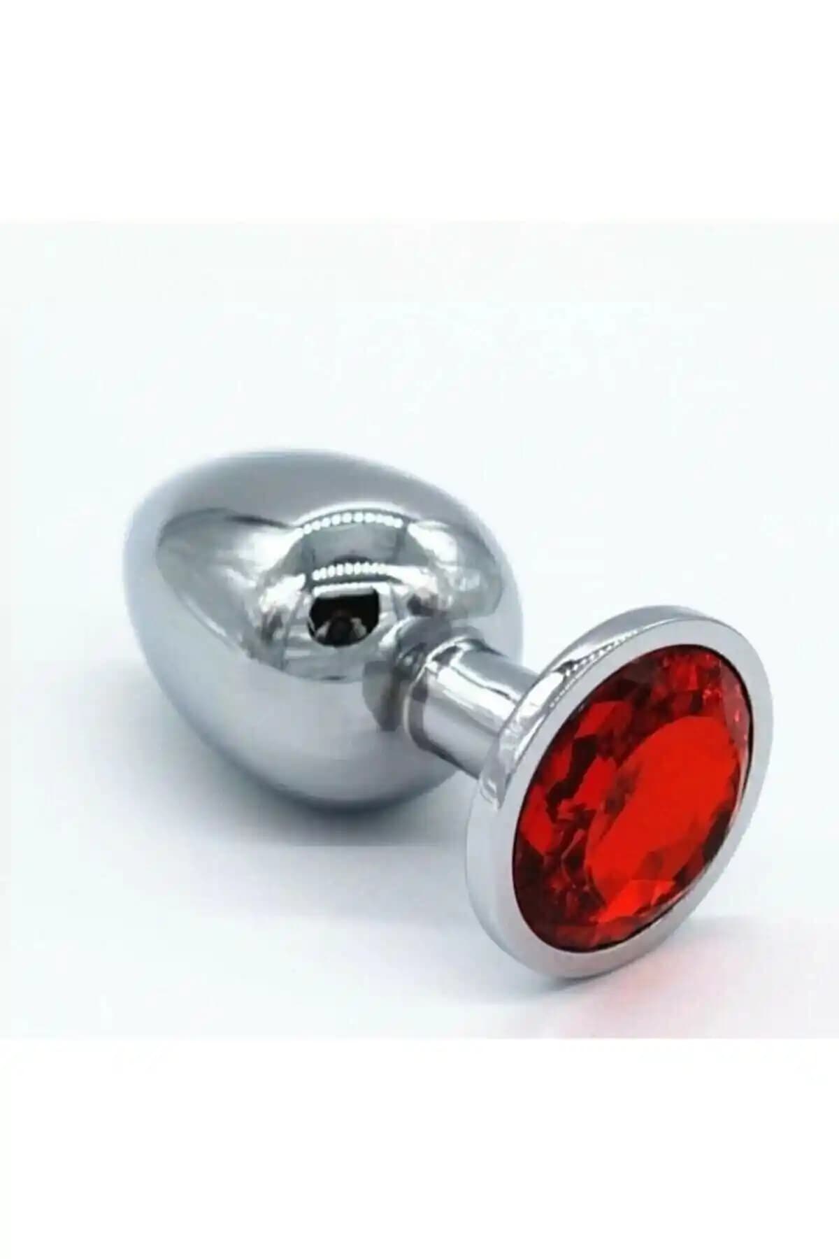 Coolove Taşlı Anal Plug ve Tıkaç 7 cm Güçlü ve Estetik Tasarım ile Güvenli Kullanım