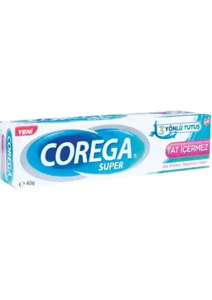 Corega Super Kr Tatsız 40 Gr Diş Protezi Yapıştırıcı Kremi Güvenilir ve Tat İçermeyen Çözüm