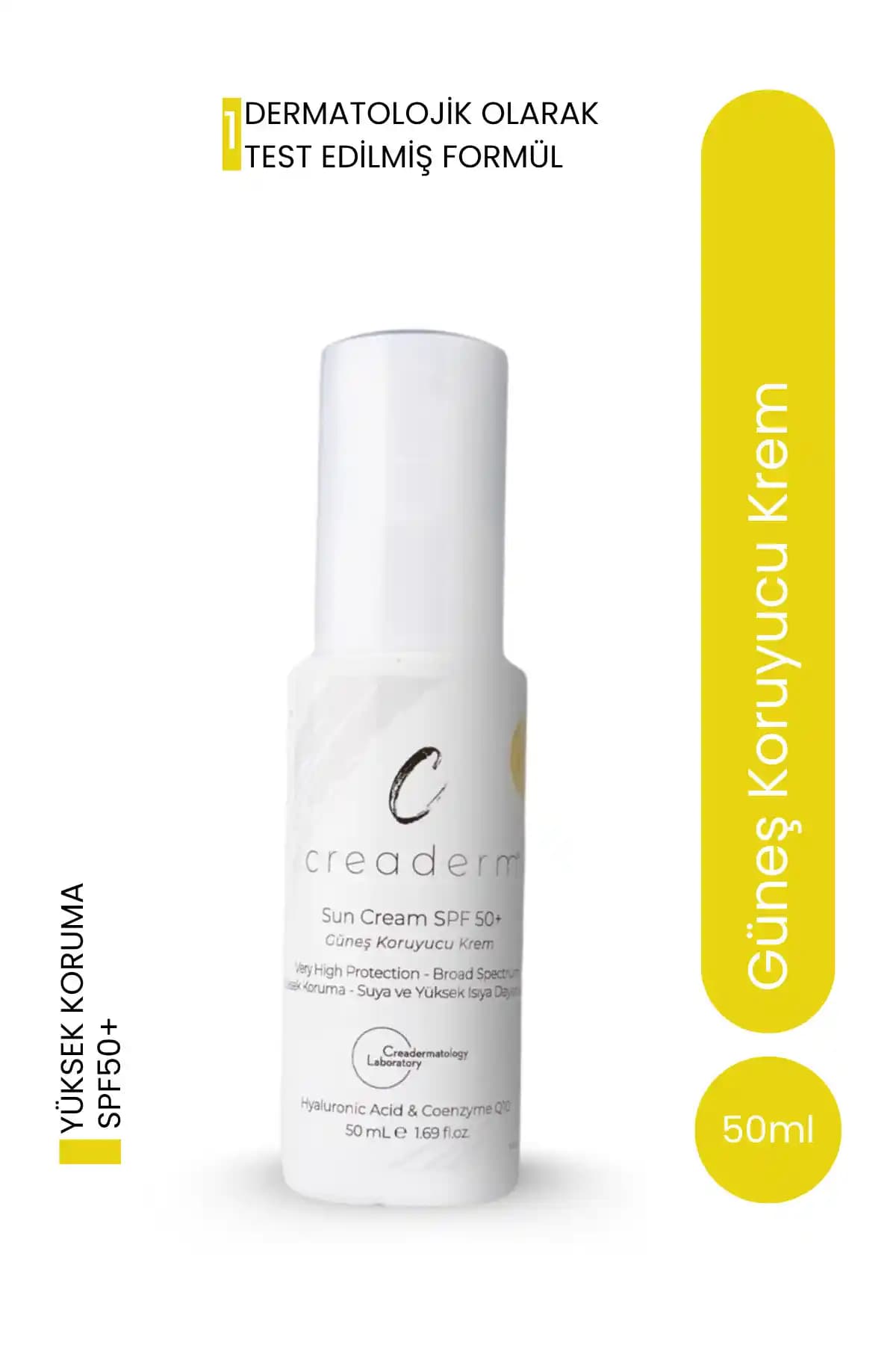 CREADERM SPF 50+ Güneş Kremi: Gelişmiş Koruma ve Cilt Bakımında Yenilikçi Çözüm