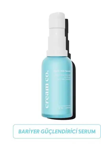 Cream Co. Bariyer Onarıcı Yatıştırıcı Nemlendirici Milk Serum Ürün İncelemesi ve Faydaları