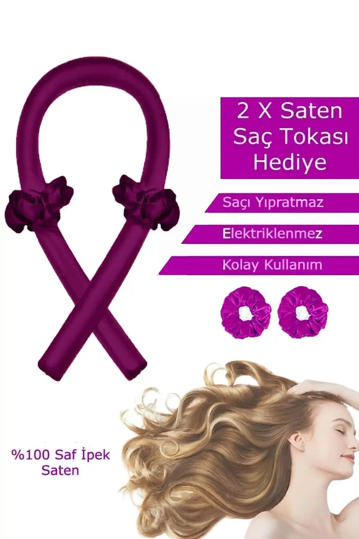 Deko Dekor Isısız Saç Şekillendirme Seti: Şıklık ve Pratiklik Sunan Modern Çözüm