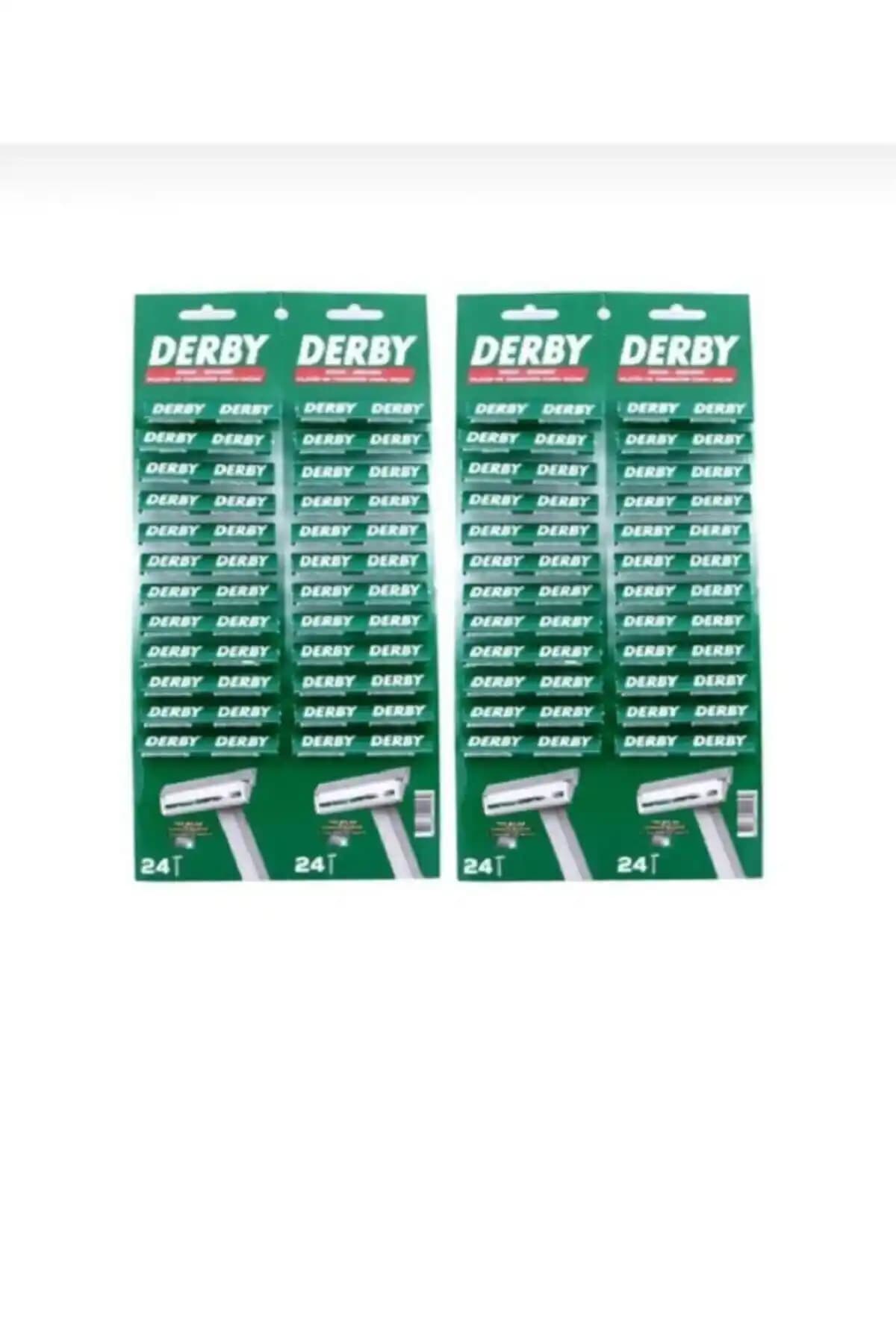 Derby Tek Bıçaklı 48'li Kartela Pratik ve Hijyenik Tıraş Deneyimi Sunar