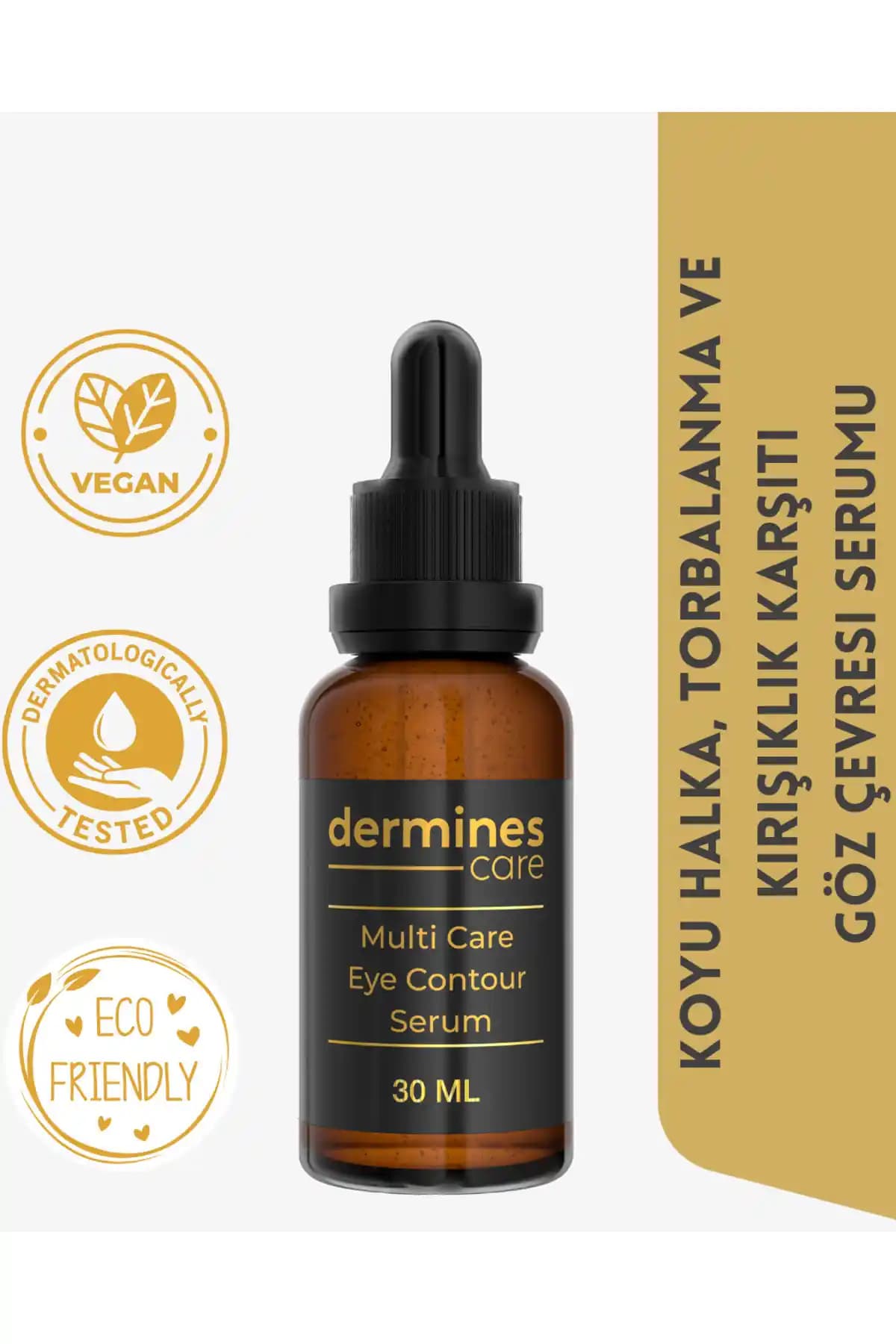 Dermines Koyu Halkalara ve Kırışıklıklara Karşı Etkili Göz Çevresi Peptit Serumu Özellikleri ve Kullanım Rehberi