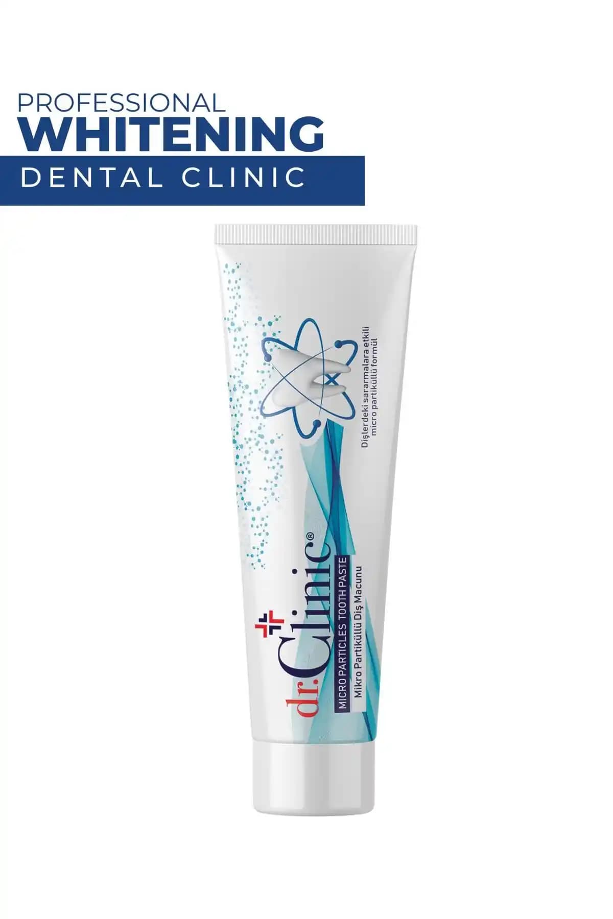 Dr. Clinic Mikro Partiküllü Diş Macunu: Beyazlatma ve Diş Sağlığı İçin Güvenilir Seçenek
