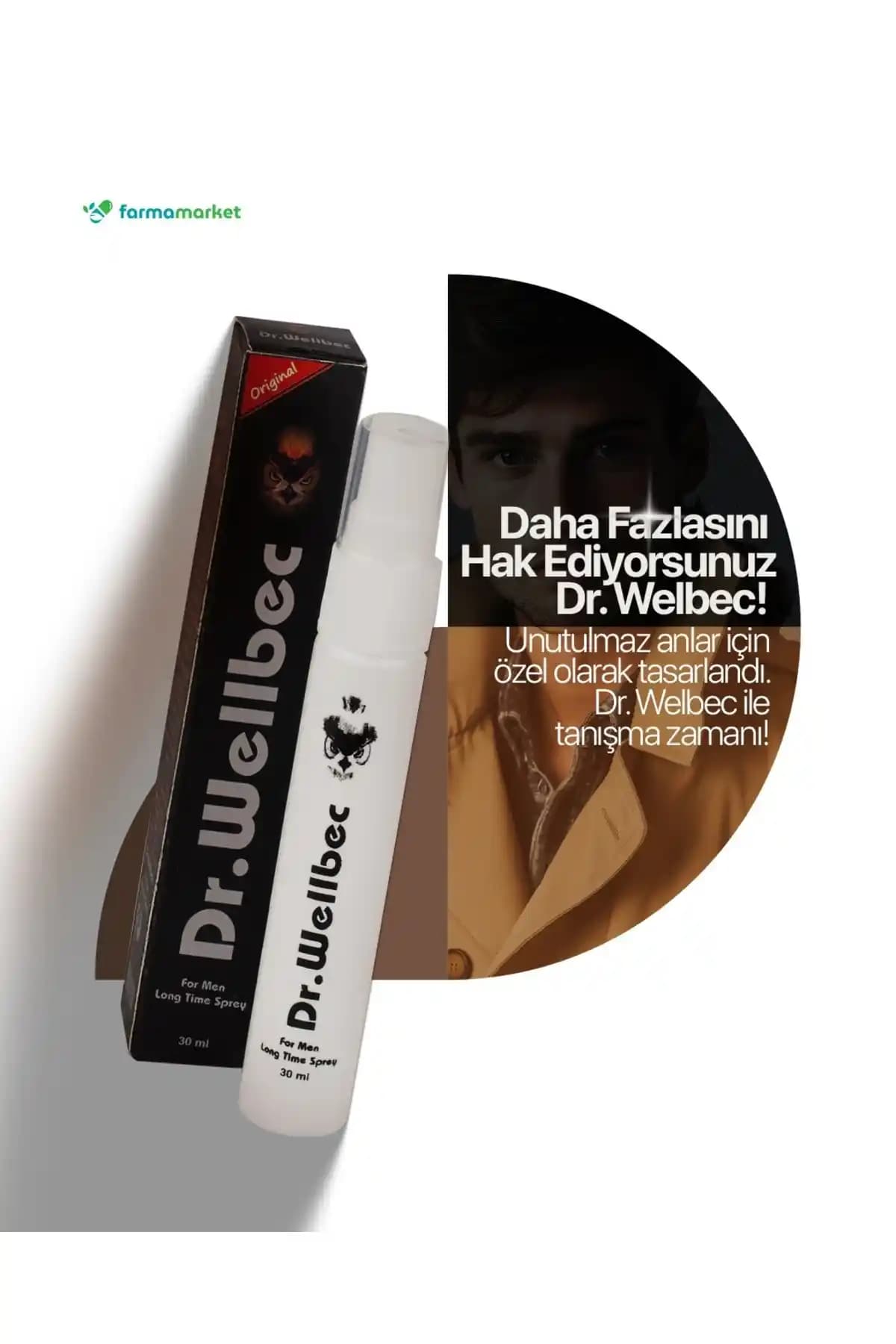 Dr Wellbec For Men Uzun Süren Geciktiricili Sprey Erkekler İçin Güvenilir ve Pratik Kullanım