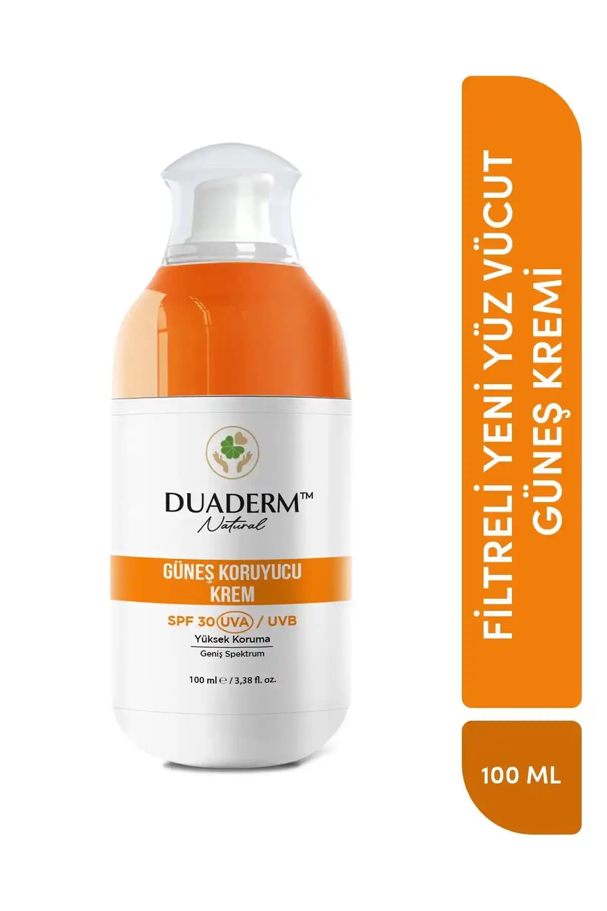 Duaderm Koruyucu Güneş Kremi 30 SPF ile Güçlü Koruma ve Nem Sağlayan Cilt Bakımı