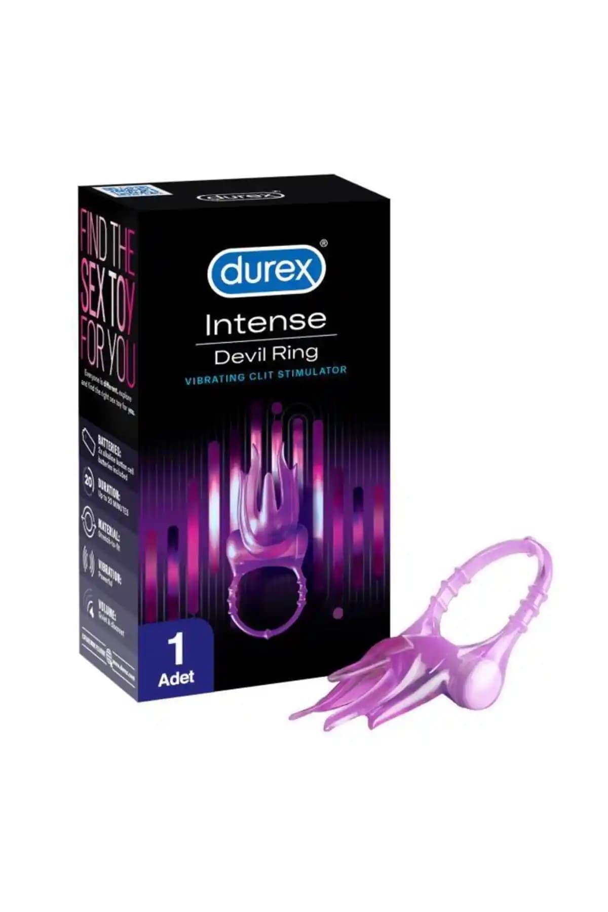 Durex Intense Devil Ring Titreşimli Halka: Güçlü Titreşim ve Esnek Tasarım Özellikleriyle