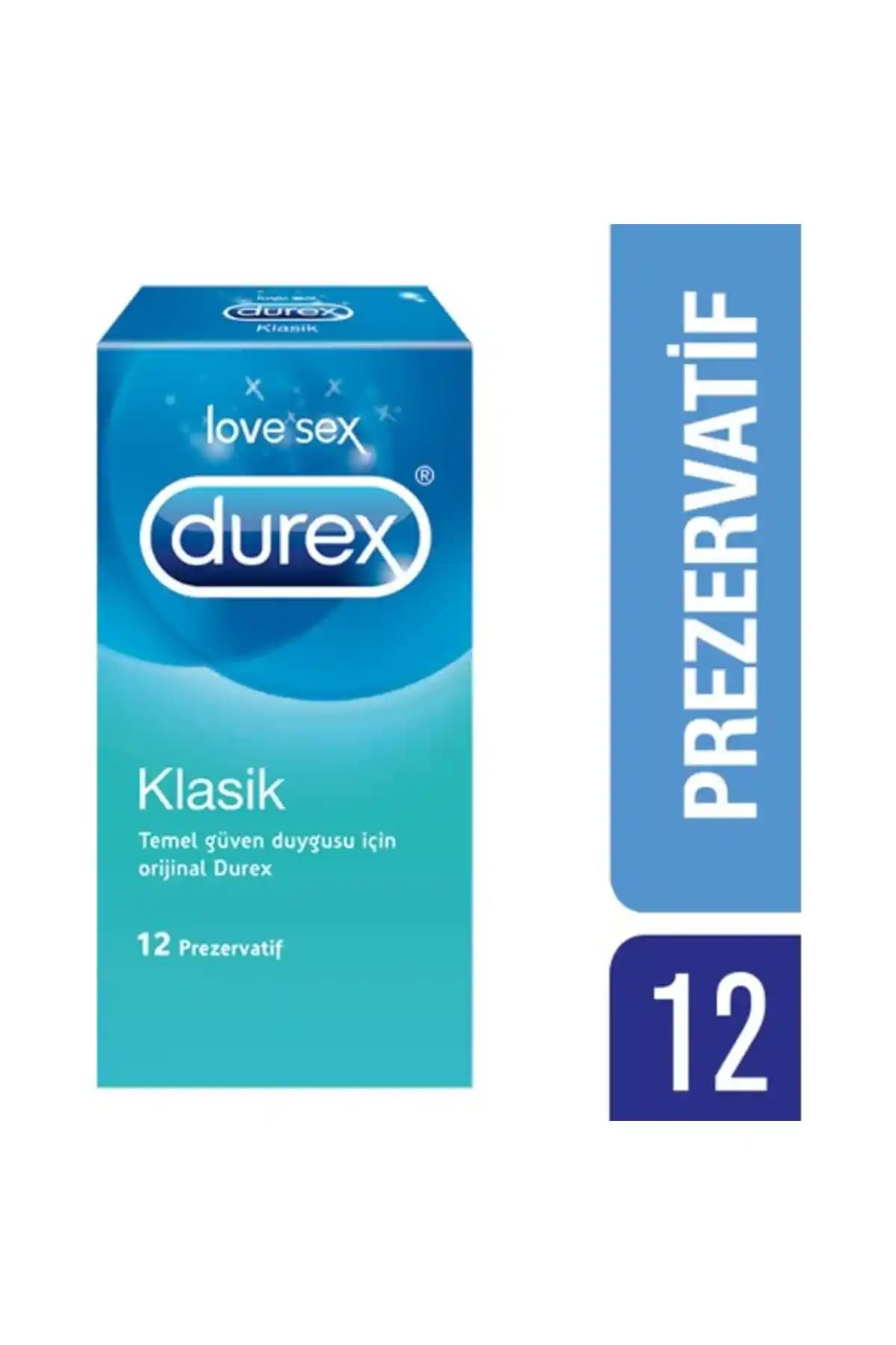 Durex Klasik Prezervatif 12'li: Güvenilir ve Ekonomik Cinsel Koruma Ürünü