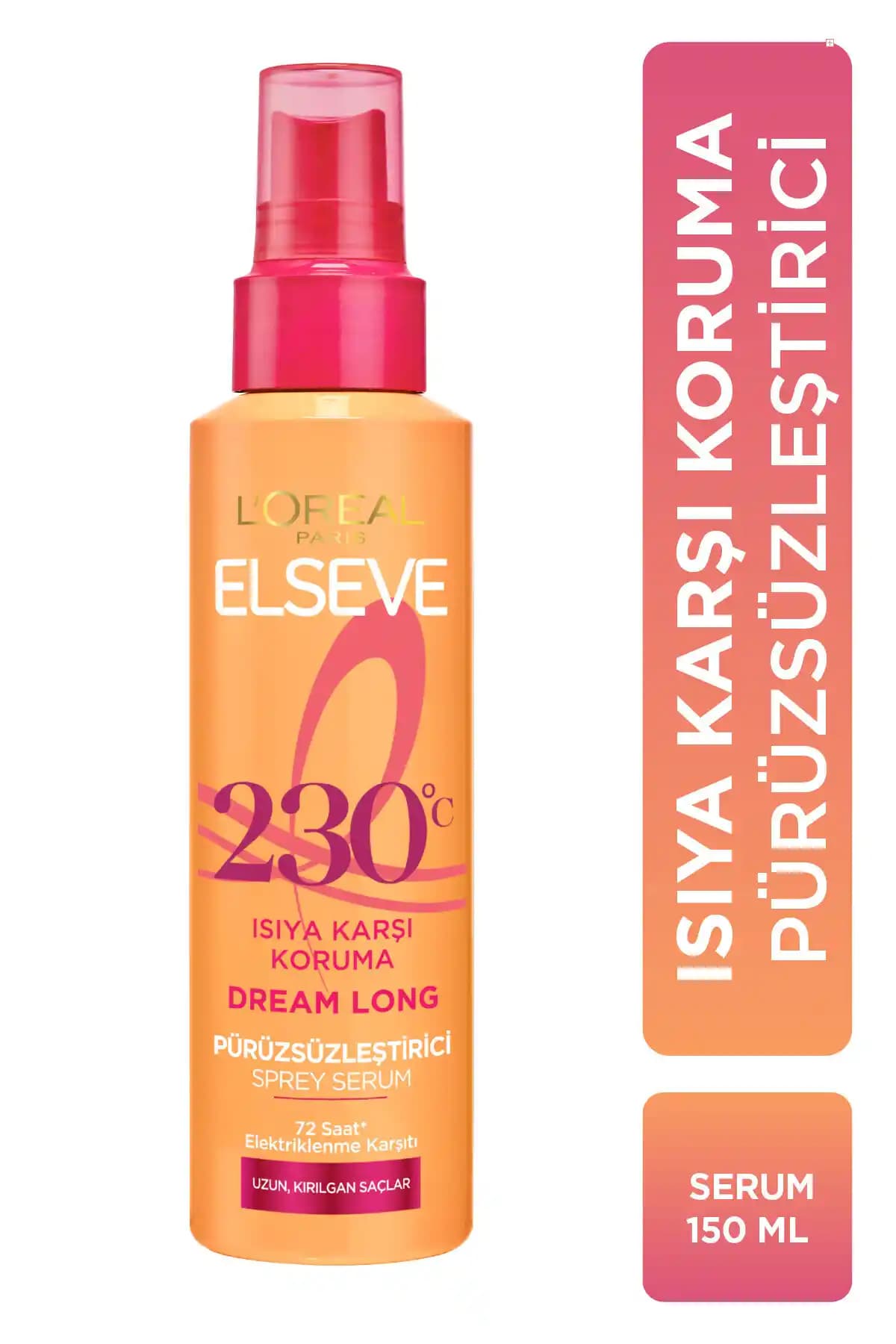Elseve Dream Long Isıya Karşı Koruyucu ve Pürüzsüzleştirici Sprey Serum Ürün Özellikleri ve Kullanım Rehberi