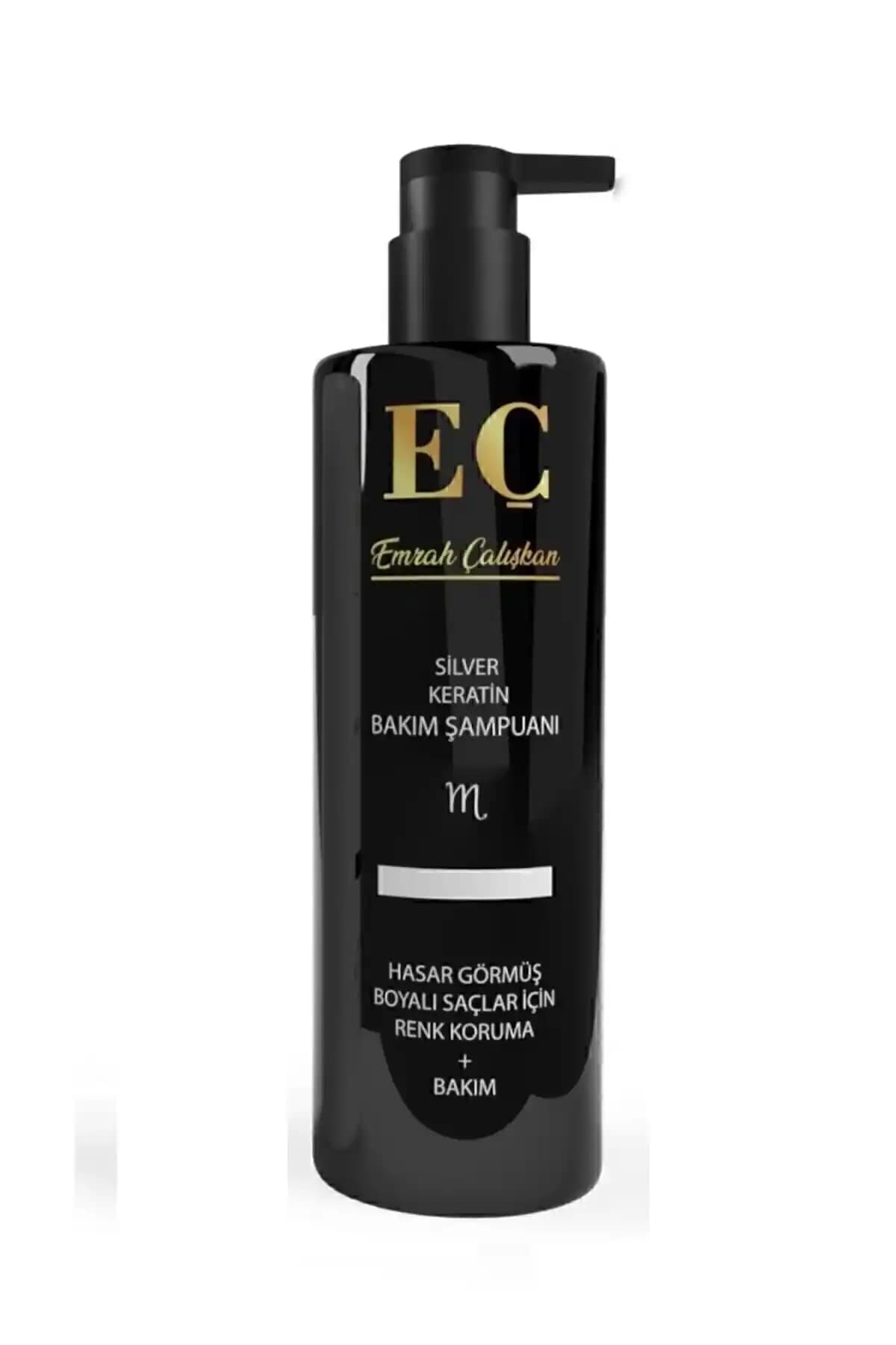 Emrah Çalışkan Keratin İçerikli Silver (MOR) Şampuan: Saç Rengini Koruyan ve Parlaklık Sağlayan Ürün