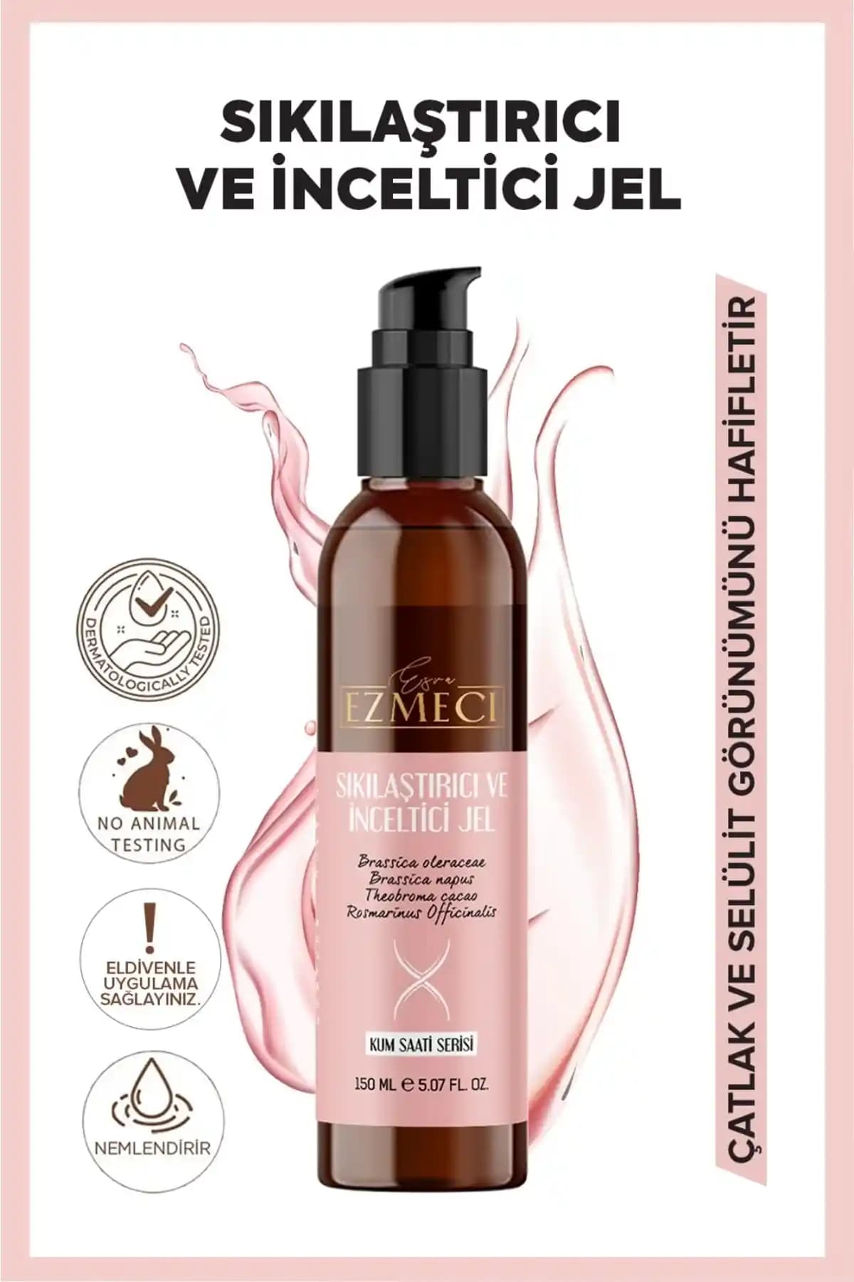 Esra Ezmeci Sıkılaştırıcı Jel: Doğal ve Vegan Formülüyle Bölgesel Sıkılaşma Çözümü
