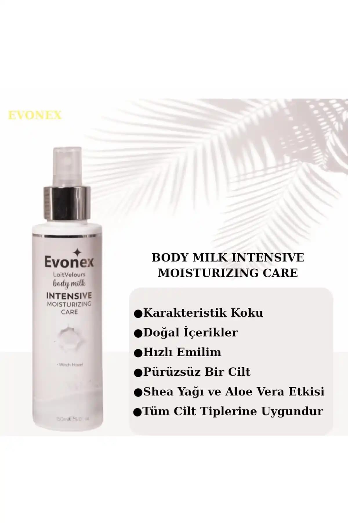 Evonex Lait Velours Body Milk: Yoğun Nemlendirme ve Ferahlatıcı Etki Sağlayan Doğal Vücut Sütü