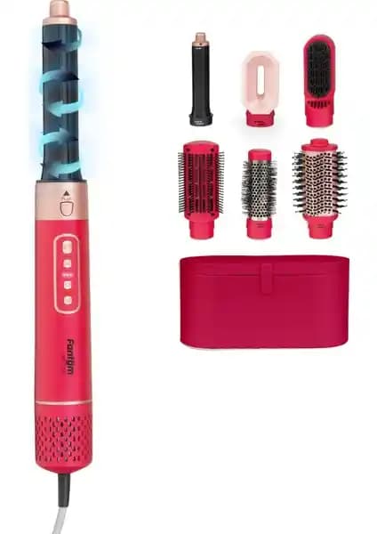 Fantom Hair Styler SK 1600 Nar Çiçeği Kırmızı ile Şık ve İşlevsel Saç Düzleştirici