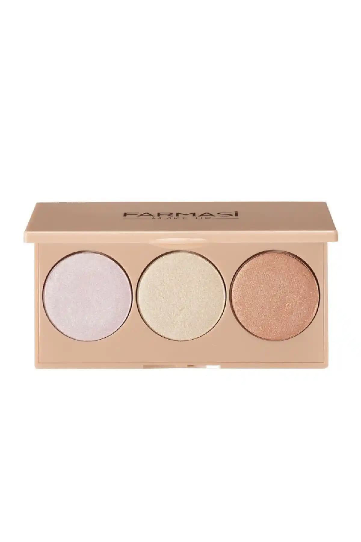 Farmasi Aydınlatıcı Paleti 15 gr Doğal Parlaklık ve Şıklık İçin Uygun Makyaj Ürünü