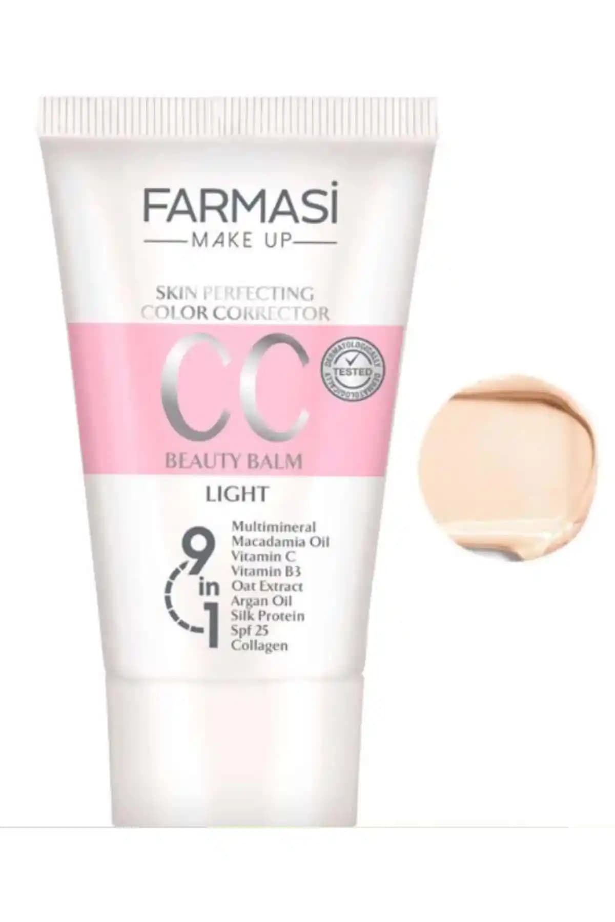 Farmasi CC Krem Açık 50 Ml Cilt Bakımı ve Makyajda Günlük Kullanım İçin Uygun