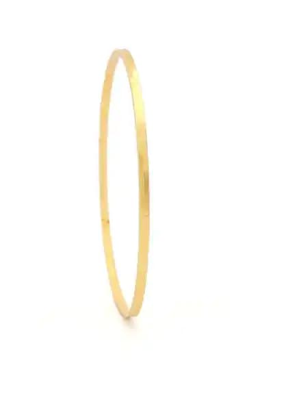 Ferizz İmitasyon Ajda Bilezik Çelik 22 Ayar Altın Kaplama Zarif ve Dayanıklı Takı Seçeneği