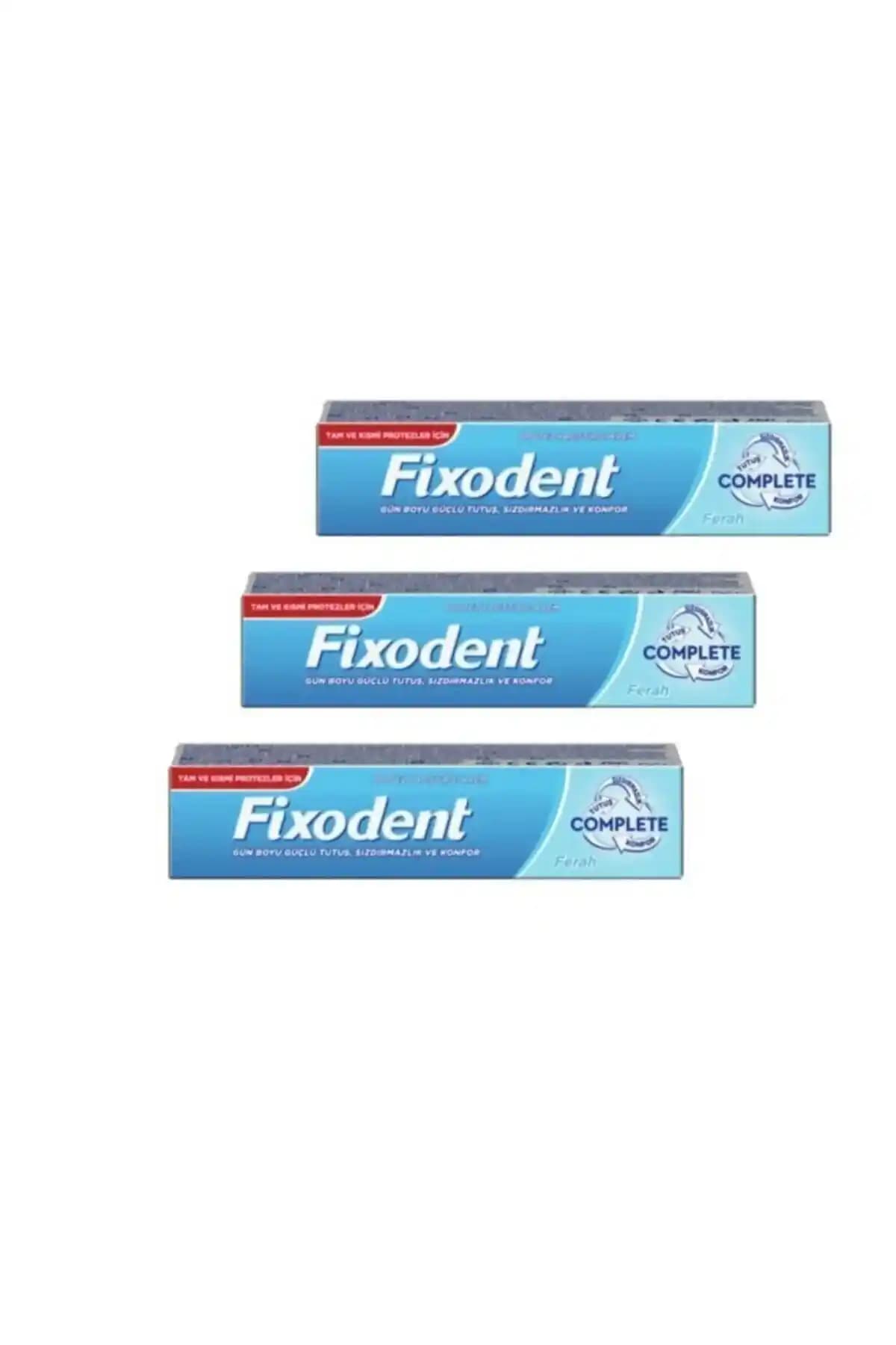 Fixodent Complete Organik Diş Protez Yapıştırıcı Kremi Güvenilir ve Uzun Süreli Kullanım