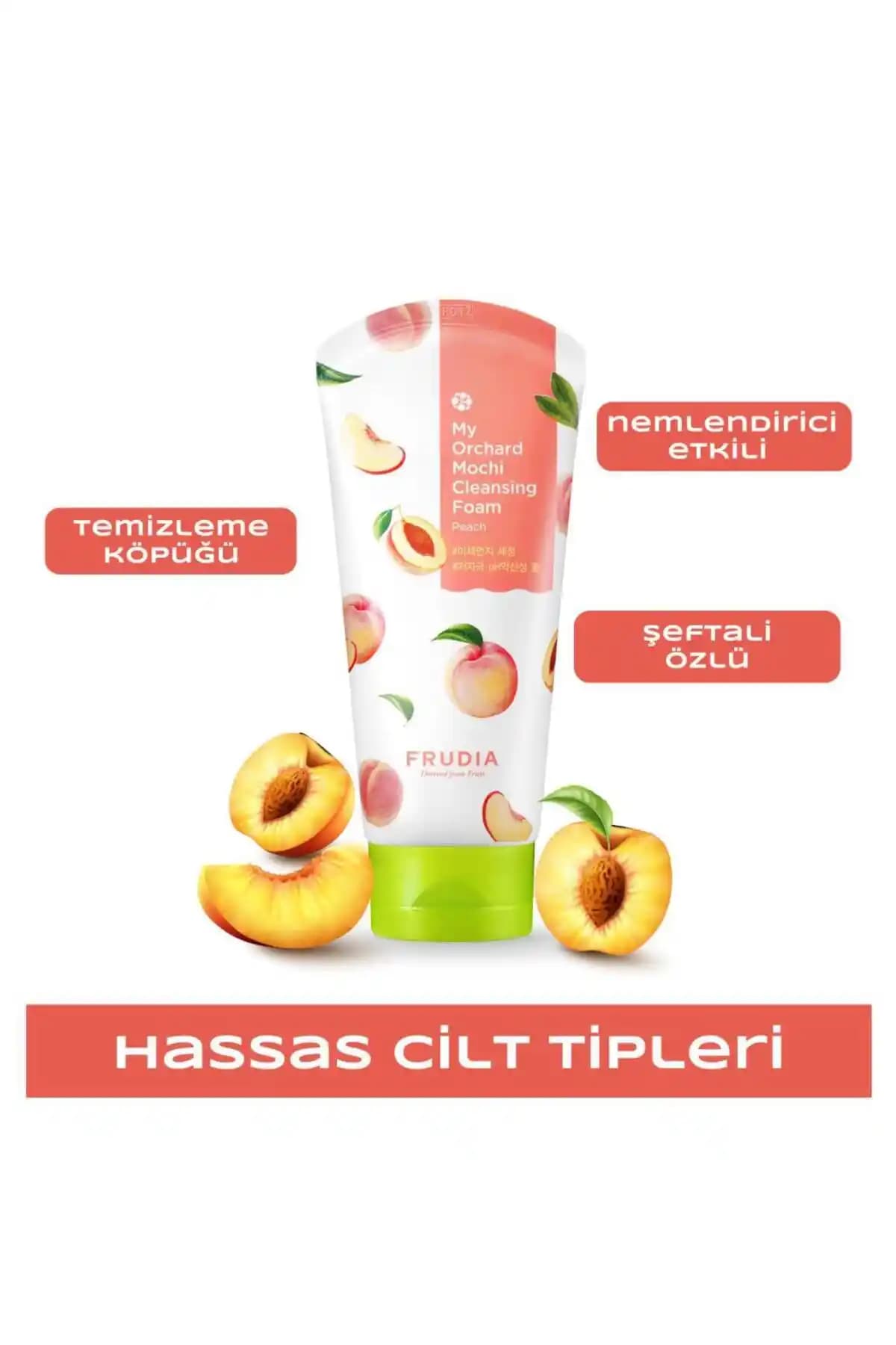 Frudia My Orchard Temizleme Köpüğü Şeftali: Doğal ve Etkili Yüz Temizleme Ürünü