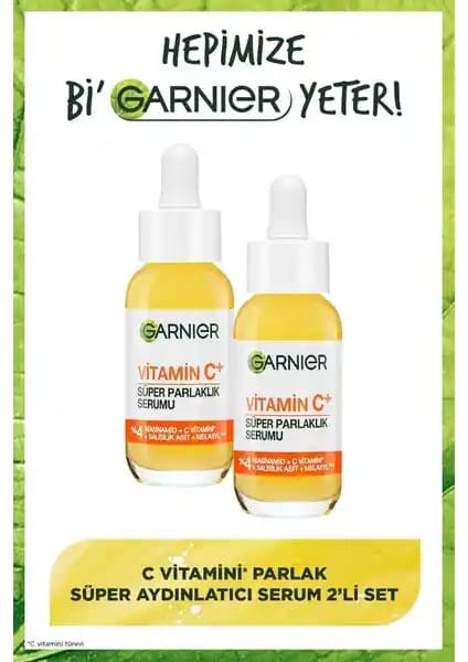 Garnier C Vitamini Parlak Süper Aydınlatıcı Serum Seti İncelemesi ve Kullanım Rehberi