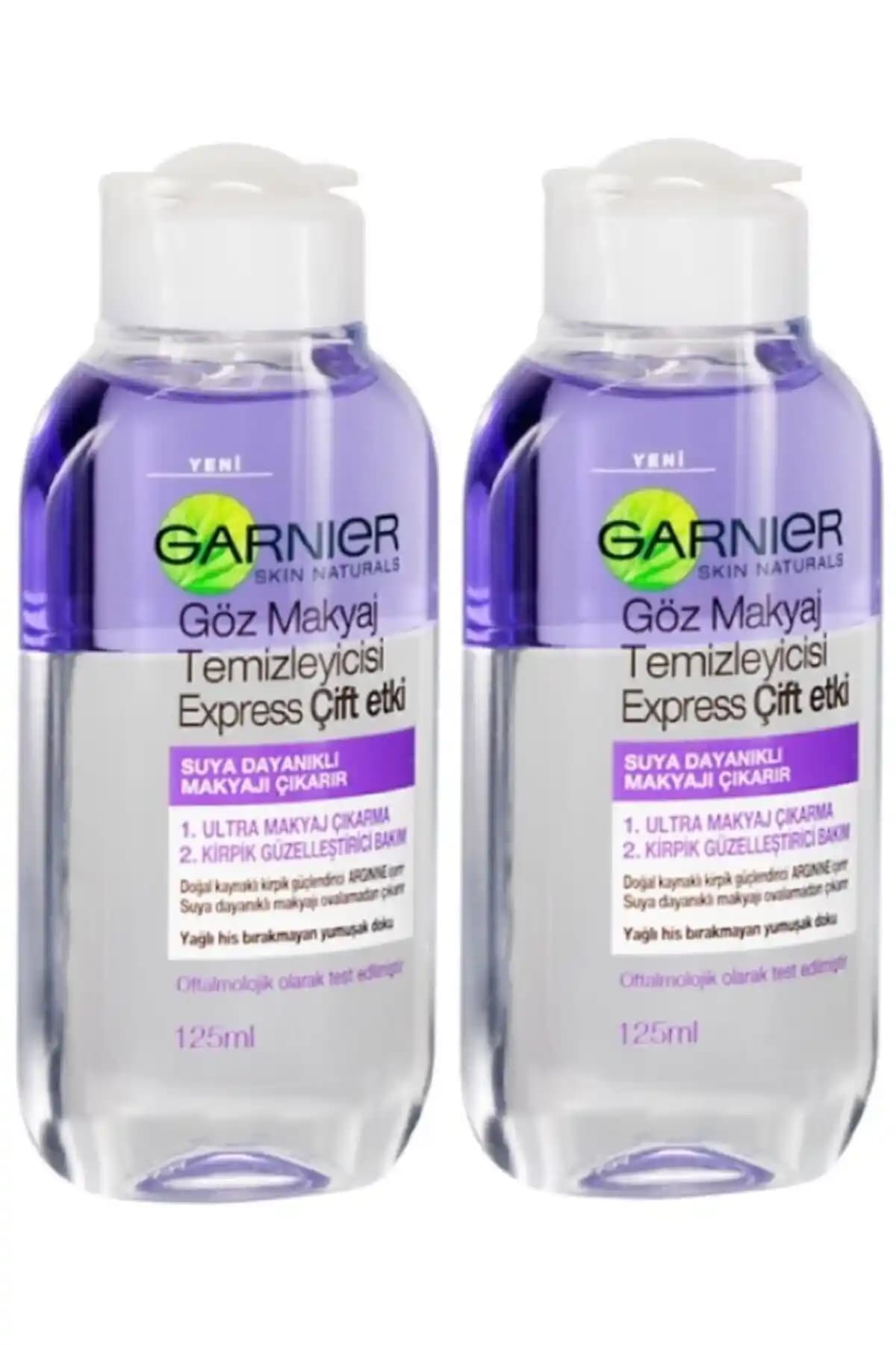 Garnier Göz Makyaj Temizleyici Express Çift Etki: Hassas Gözler İçin Güvenli ve Etkili Temizlik