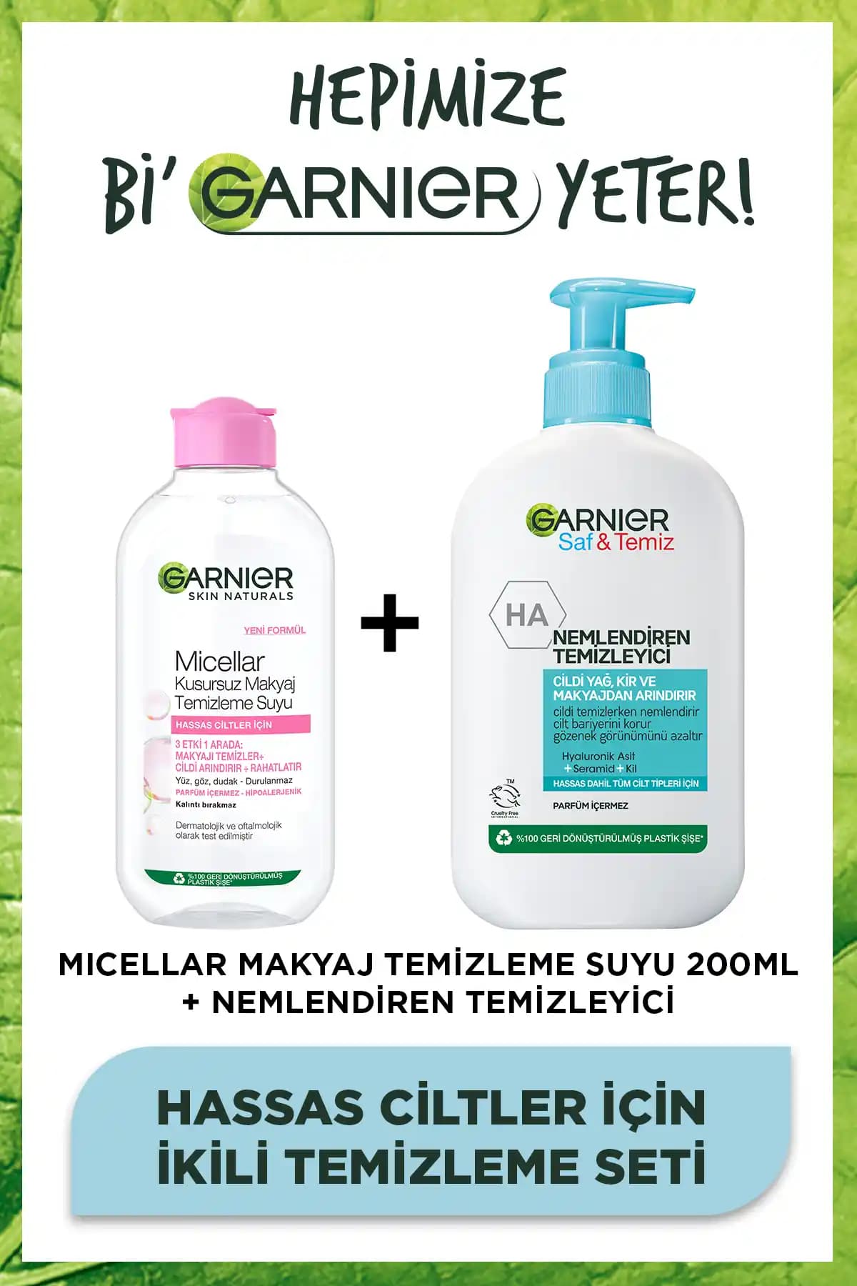 Garnier Nemlendiren Temizleyici ve Micellar Makyaj Temizleme Suyu Ürünleri İncelemesi
