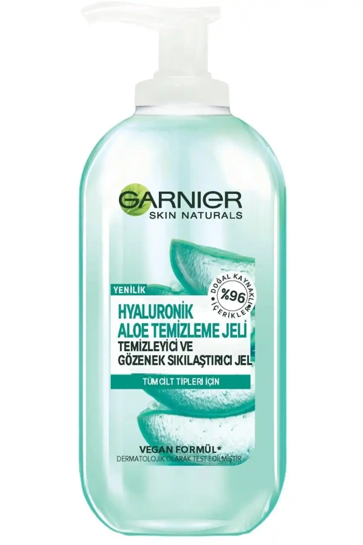 Garnier Skin Naturals Hyaluronik Aloe Temizleme Jeli: Doğal ve Etkili Cilt Temizliği İçin Uygun Çözüm