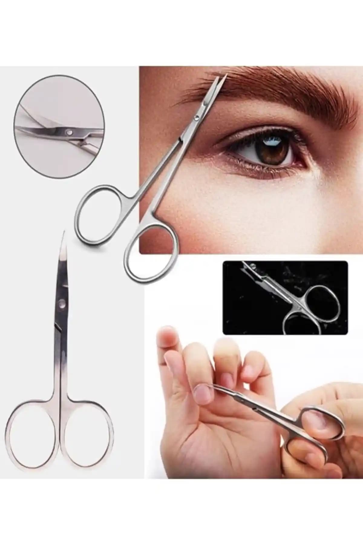 Garnier Solingen Gümüş Kaplama Paslanmaz Çelik Kaş ve Bıyık Makası İncelemesi