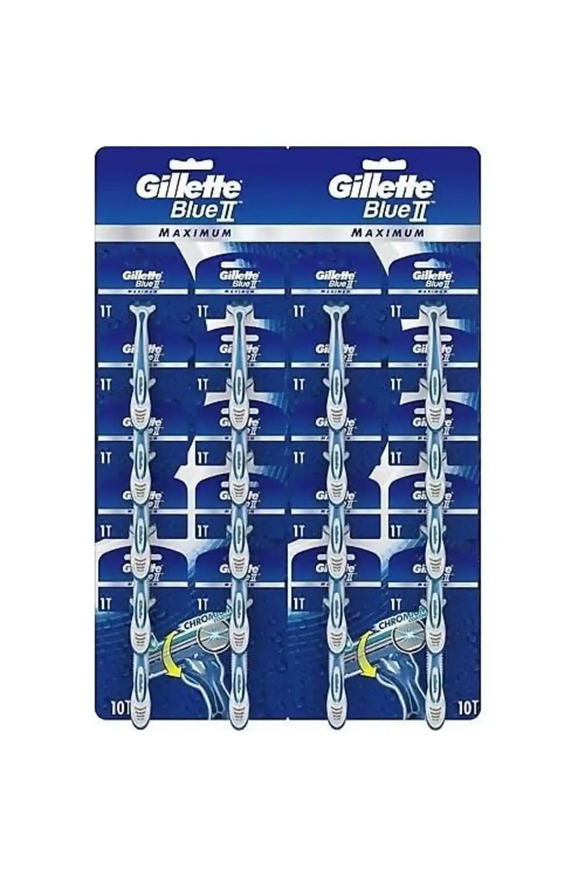 Gillette Blue 2 Maximum Tıraş Bıçağı: Hızlı ve Hijyenik Günlük Tıraş Çözümü