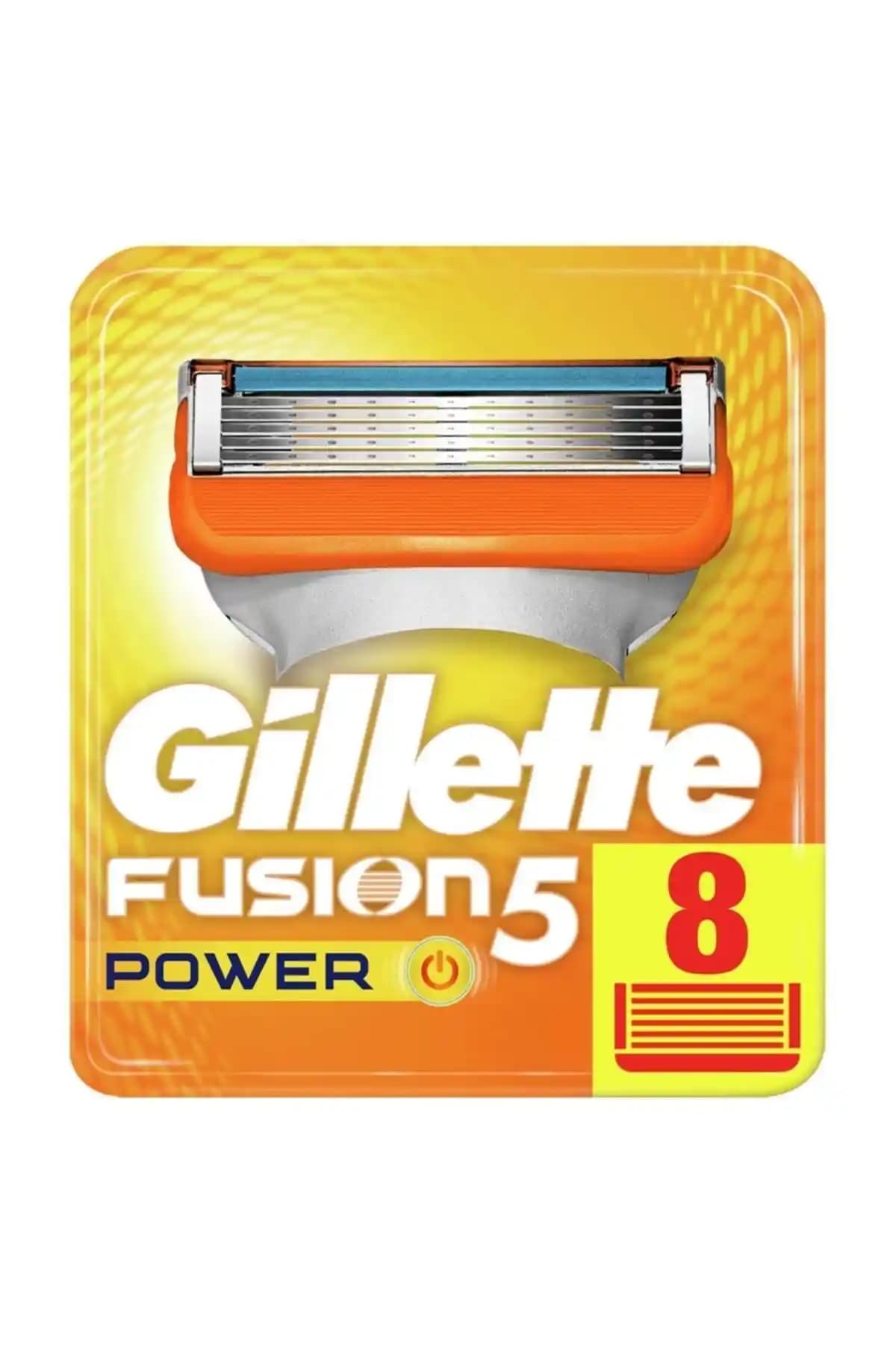 Gillette Fusion Power Yedek Tıraş Bıçağı 8'li Paketle Yüksek Performans ve Konfor Sunar