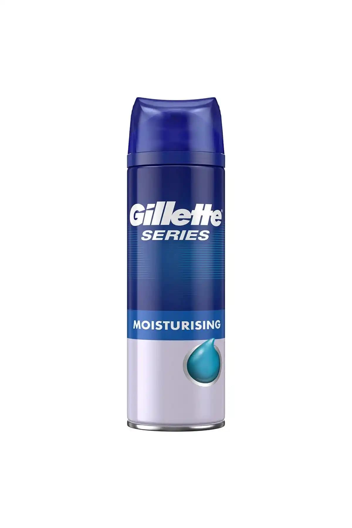 Gillette Series Tıraş Jeli 250 ml Hassas Ciltler İçin Nemlendirici ve Konfor Sağlayan Ürün